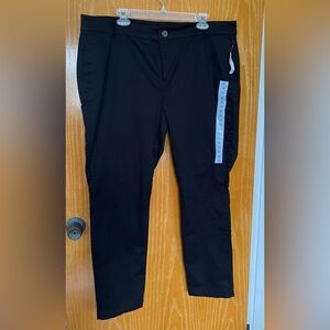 Old Navy black skinny black work pants